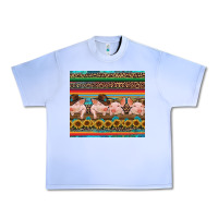 Grape Ice western serape pigs Urban Heavy Tee - RanaPortraitStore