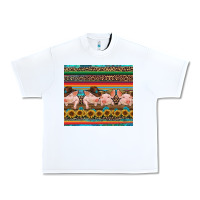 White western serape pigs Urban Heavy Tee - RanaPortraitStore