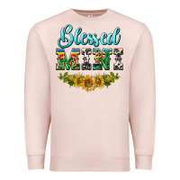 Pale Pink blessed mini Premium Sweatshirt - BarkalooDesign
