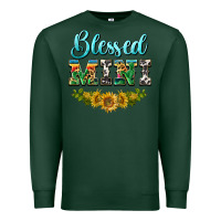 Sports Green blessed mini Premium Sweatshirt - BarkalooDesign