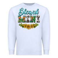 White blessed mini Premium Sweatshirt - BarkalooDesign