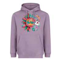 Lavender western  nurse medical instruments Heavyweight Hoodie - BarkalooDesign