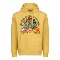Antique Gold The Turkey Ain’t The Only Thing Lookin Thick & J Premium Hoodie - CowhideDigitalArt