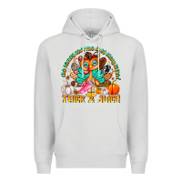 Dove Grey The Turkey Ain’t The Only Thing Lookin Thick & J Premium Hoodie - CowhideDigitalArt