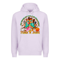 Lilac The Turkey Ain’t The Only Thing Lookin Thick & J Premium Hoodie - CowhideDigitalArt