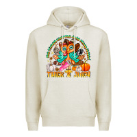 Oatmeal Heather The Turkey Ain’t The Only Thing Lookin Thick & J Premium Hoodie - CowhideDigitalArt
