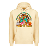 Pina Colada The Turkey Ain’t The Only Thing Lookin Thick & J Premium Hoodie - CowhideDigitalArt