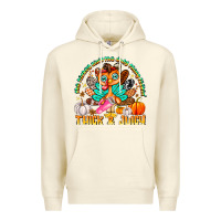 Sandshell The Turkey Ain’t The Only Thing Lookin Thick & J Premium Hoodie - CowhideDigitalArt