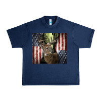 Navy usa deer hunting woods Urban Heavy Tee - CowGirlArtShop
