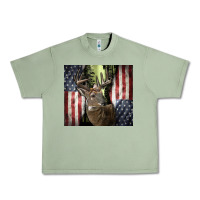 Oil Green usa deer hunting woods Urban Heavy Tee - CowGirlArtShop