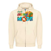 Sandshell vacay mode Zipper Hoodie - Artiststas