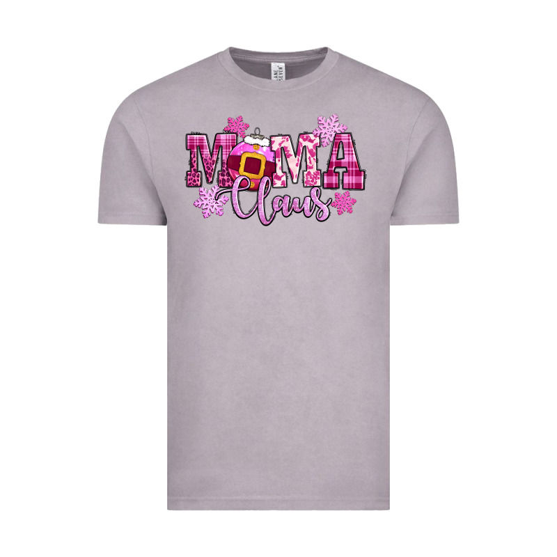 Mama Claus Pink Christmas Vintage Tee by CowGirlArtShop | Teevron