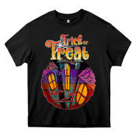 Black trick treat black Heavy Core Tee - JahusDesignShop