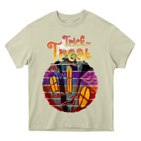 Mossy trick treat black Heavy Core Tee - JahusDesignShop