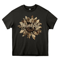 Asphalt Thankful Sunflower Heavy Core Tee - Bettercallsaul