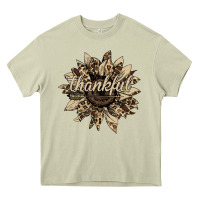 Mossy Thankful Sunflower Heavy Core Tee - Bettercallsaul