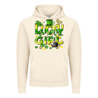 Vintage Artic lucky girl st. patricks day Vintage Hoodie - HowdyJamesFarm