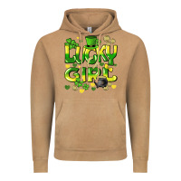 Vintage Camel lucky girl st. patricks day Vintage Hoodie - HowdyJamesFarm