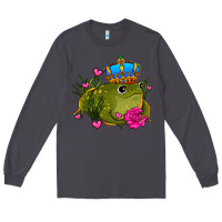 Smoke valentines day frog prince olivia Long Sleeve Tee - OliviaCreatesArt