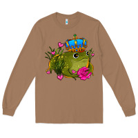 Toasted Coconut valentines day frog prince olivia Long Sleeve Tee - OliviaCreatesArt