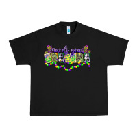 Black mardi gras grandma Urban Heavy Tee - CowGirlArtShop