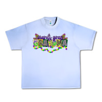 Grape Ice mardi gras grandma Urban Heavy Tee - CowGirlArtShop