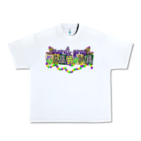 Mardi Gras Grandma Urban Heavy Tee | Teevron