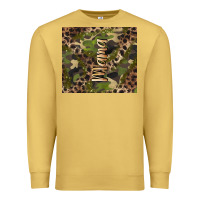 Antique Gold camouflage mama Premium Sweatshirt - BarkalooDesign