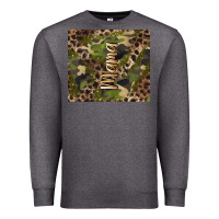 Charcoal Heather camouflage mama Premium Sweatshirt - BarkalooDesign