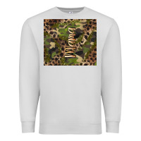 Dove Grey camouflage mama Premium Sweatshirt - BarkalooDesign