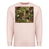 Pale Pink camouflage mama Premium Sweatshirt - BarkalooDesign