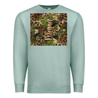 Seafoam camouflage mama Premium Sweatshirt - BarkalooDesign