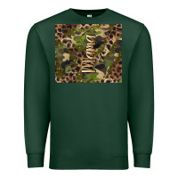 Sports Green camouflage mama Premium Sweatshirt - BarkalooDesign