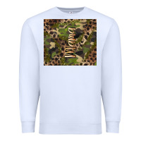 White camouflage mama Premium Sweatshirt - BarkalooDesign