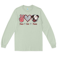 Matcha Peace Love Pitties Long Sleeve Tee - Jasminsmagicworld