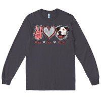Smoke Peace Love Pitties Long Sleeve Tee - Jasminsmagicworld