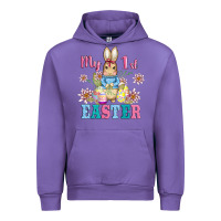 Tulip my first easter with baby bunny and eggs Urban Hoodie - AdoDesignShop
