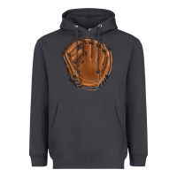Smoke baseball glove Heavyweight Hoodie - BarkalooDesign