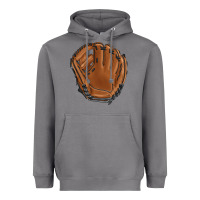 Storm baseball glove Heavyweight Hoodie - BarkalooDesign