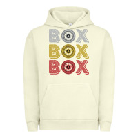 Pigment Pistachio Vintage Retro Box Box Box Formula Racing Urban Hoodie - longCreatives