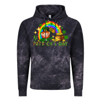 Cloud Black St. Patrick's Day Elf with elements Vintage Hoodie - HowdyJamesFarm