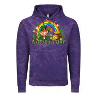 Cloud Purple St. Patrick's Day Elf with elements Vintage Hoodie - HowdyJamesFarm