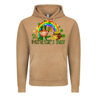 St. Patrick's Day Elf With Elements Vintage Hoodie | Teevron