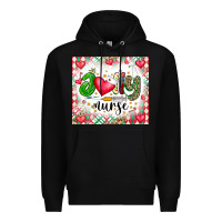 Black Joly Nurse Premium Hoodie - CowhideDigitalArt