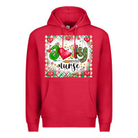 Cardinal Joly Nurse Premium Hoodie - CowhideDigitalArt