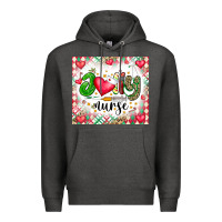 Charcoal Heather Joly Nurse Premium Hoodie - CowhideDigitalArt