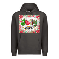 Smoke Joly Nurse Premium Hoodie - CowhideDigitalArt