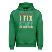 Emerald that's what i do   i fix stuff and i know things Urban Hoodie - longCreatives