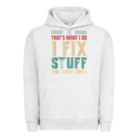 Pigment Lunar Rock that's what i do   i fix stuff and i know things Urban Hoodie - longCreatives
