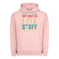 Pigment Salmon that's what i do   i fix stuff and i know things Urban Hoodie - longCreatives